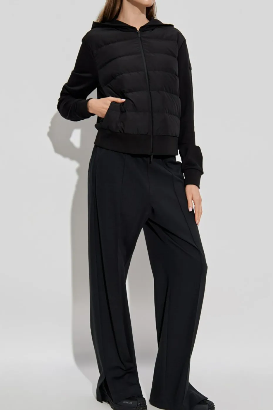 Moncler CZARNY Kardigan `Maglia`