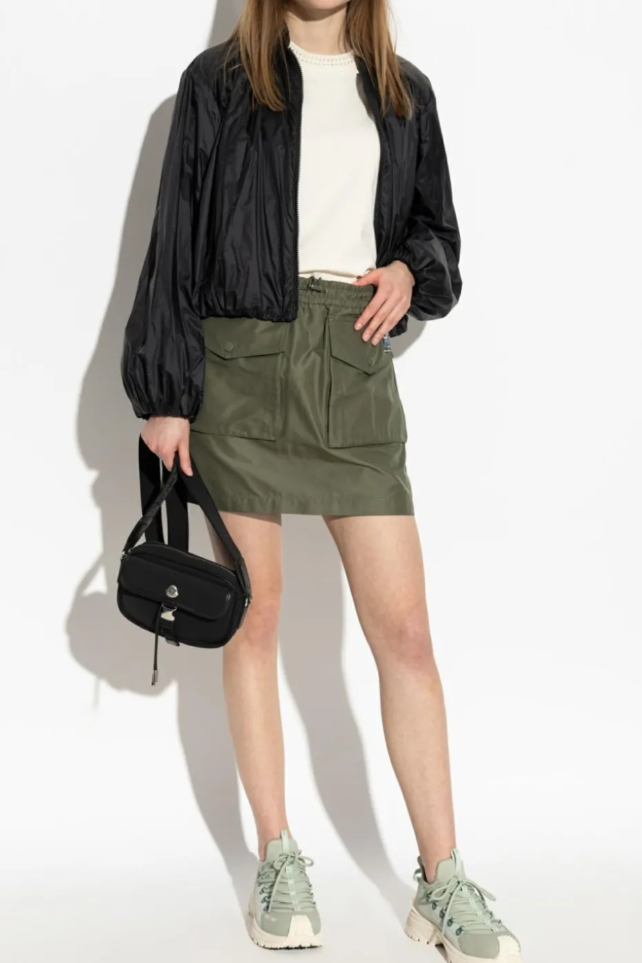 Moncler CZARNY Kurtka `Chazeron`