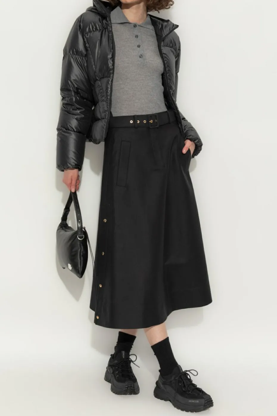 Moncler CZARNY Kurtka puchowa `Wineck`