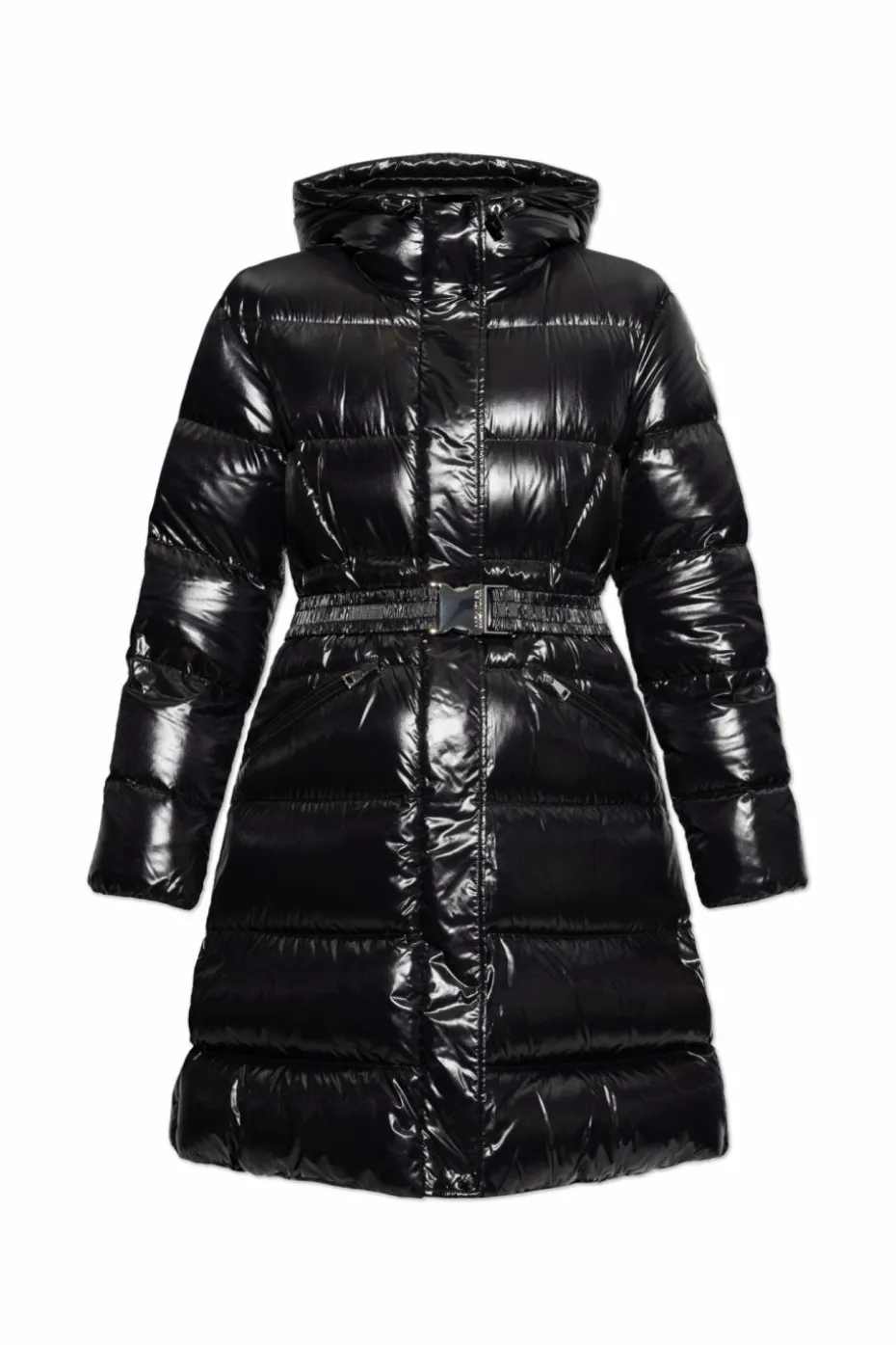 Moncler CZARNY Płaszcz puchowy `Bellevue`