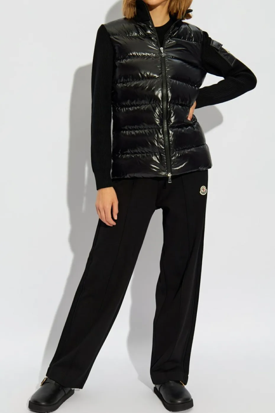 Moncler CZARNY Spodnie dresowe