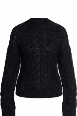 Moncler CZARNY Sweter `Dolcevita`
