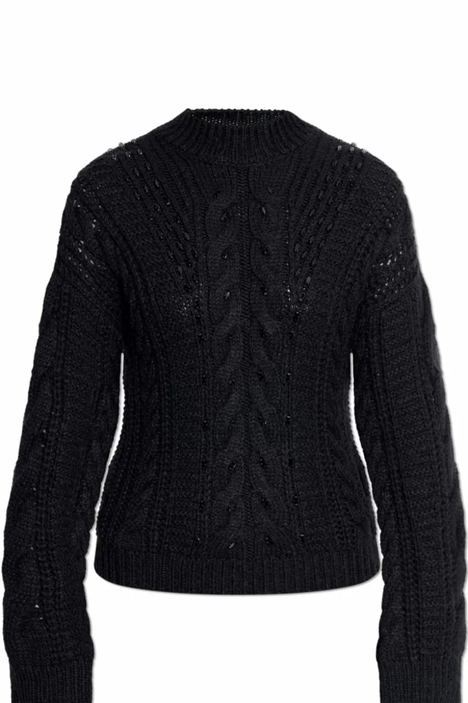 Moncler CZARNY Sweter `Dolcevita`