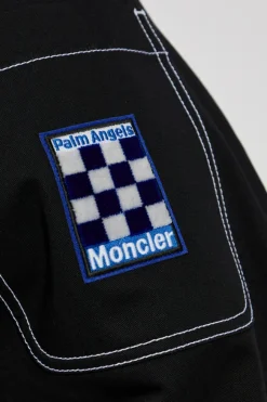 Moncler Genius CZARNY 8 MONCLER PALM ANGELS