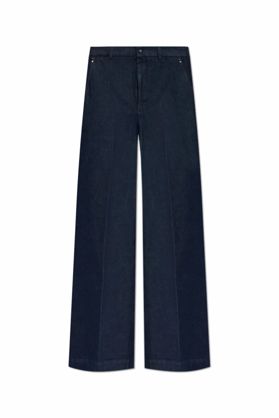 Moncler GRANATOWY Jeansy o prostym kroju