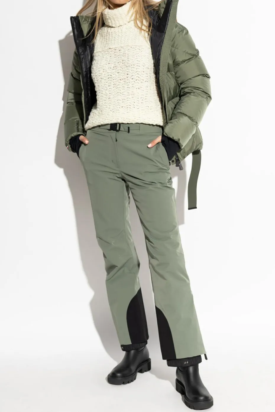 Moncler Grenoble kremowy MONCLER GRENOBLE APRES - SKI