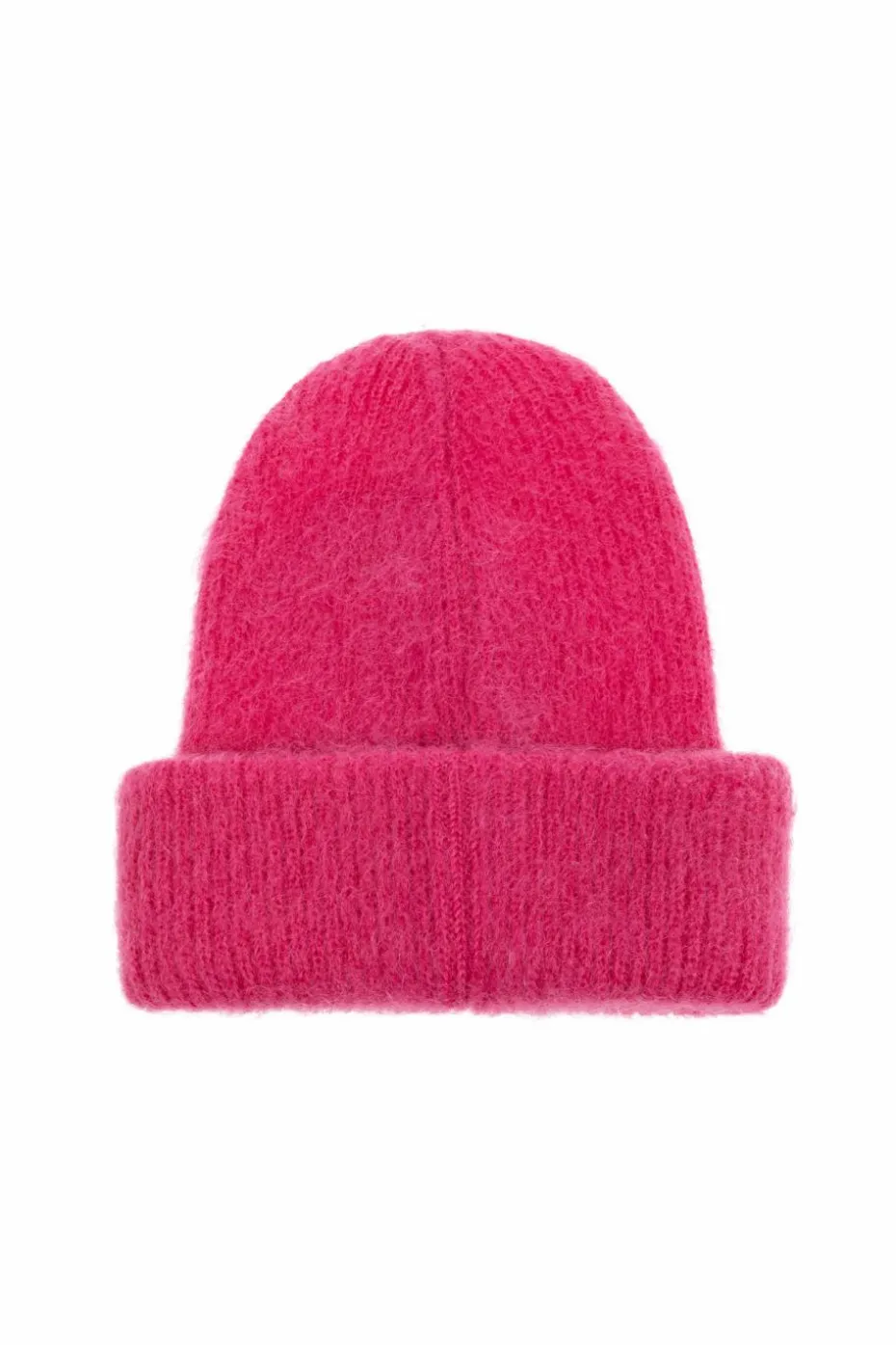 Moncler RÓŻOWY Moherowa czapka