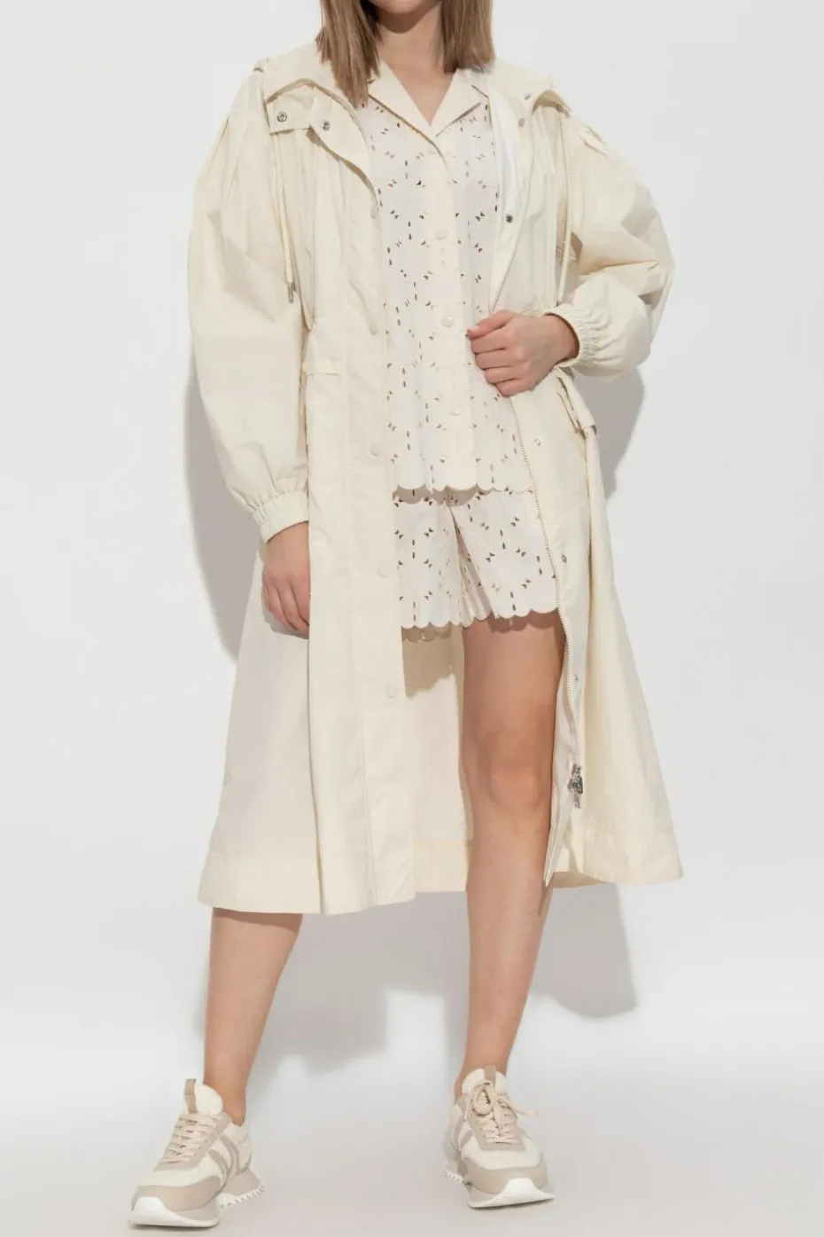 Moncler ŻÓŁTY Płaszcz `Coupiac`