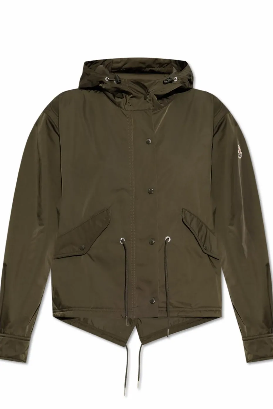 Moncler ZIELONY Kurtka z kapturem ` Noizay`