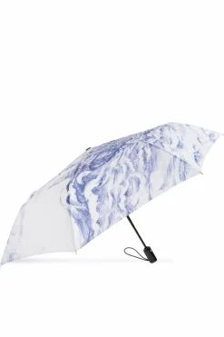 Moschino BIAŁY Składany parasol