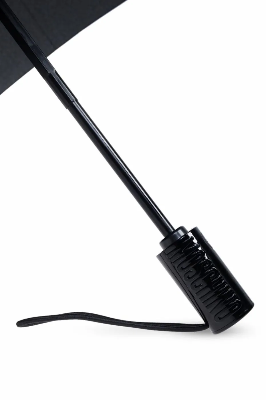 Moschino CZARNY Parasol z logo