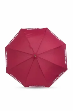 Moschino CZERWONY Parasol z logo