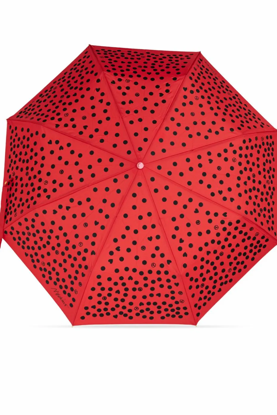 Moschino CZERWONY Składany parasol