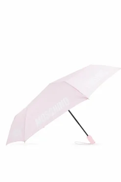 Moschino RÓŻOWY Parasol z logo