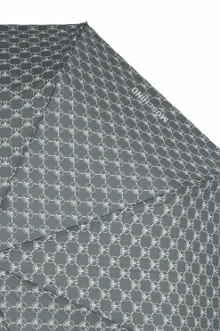 Moschino SZARY Parasol z logo