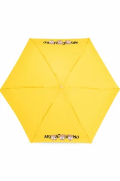 Moschino ŻÓŁTY Parasol z logo