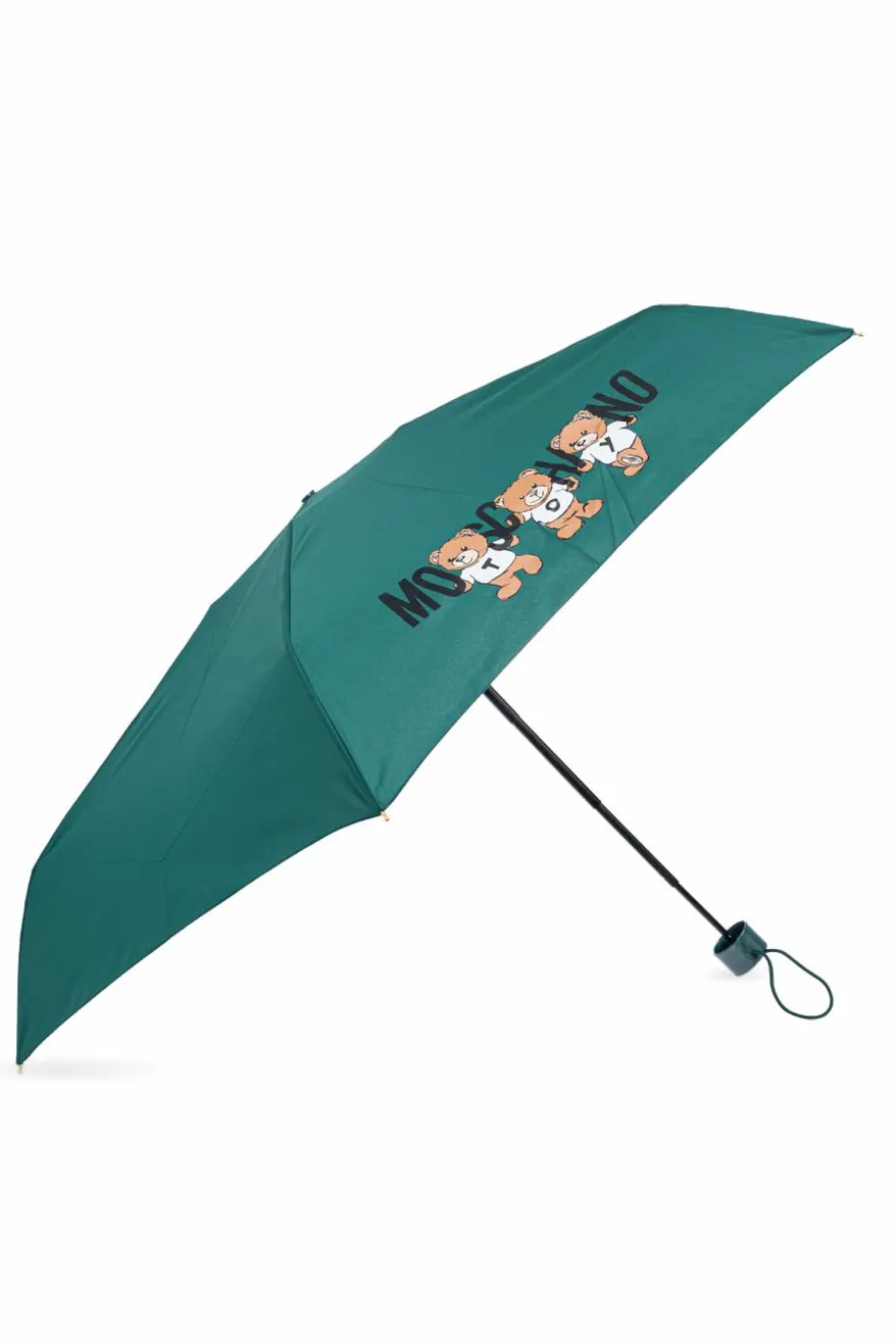 Moschino ZIELONY Parasol z logo