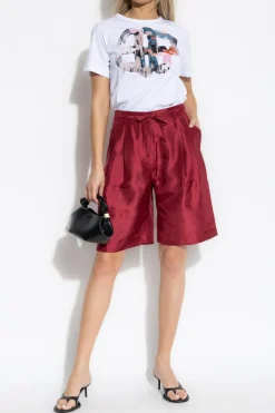 Munthe BIAŁY T-shirt `Prato`