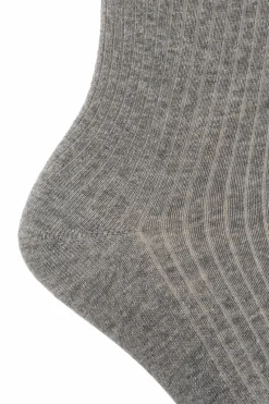 Munthe SZARY Skarpety z logo