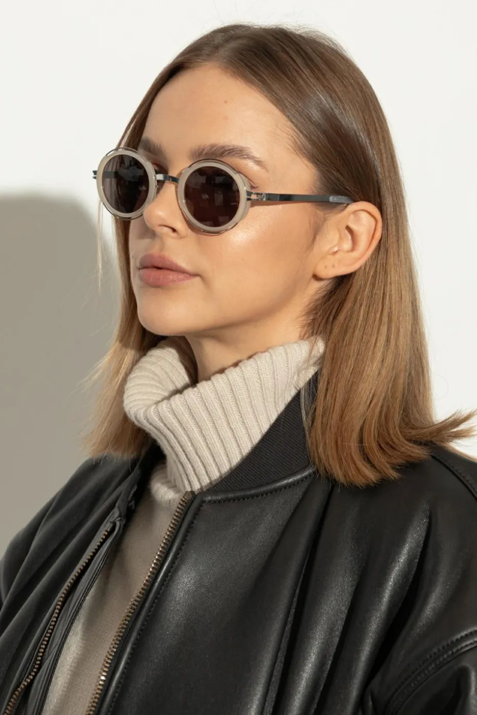 Mykita SREBRNY Okulary przeciwsłoneczne