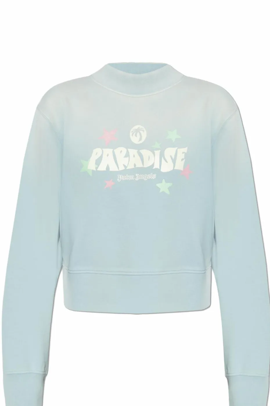 Palm Angels jasnoniebieski Bluza z logo
