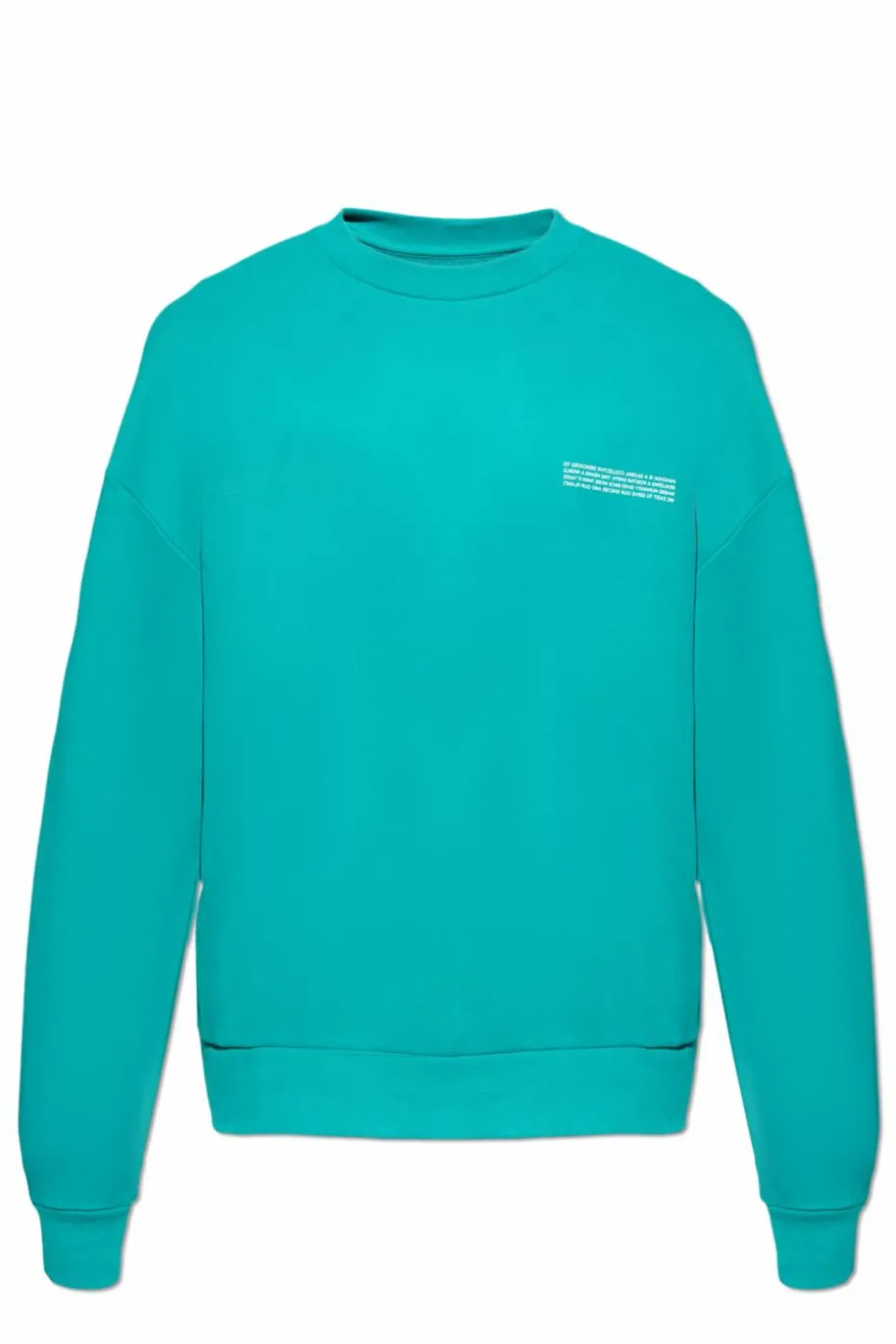 Pangaia ZIELONY Bluza z logo