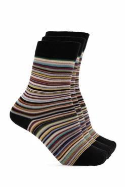 Paul Smith MULTIKOLOR Trójpak skarpet