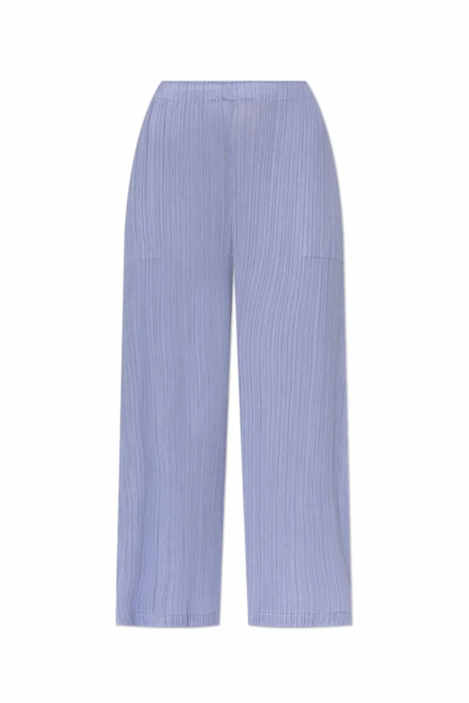 Pleats Please Issey Miyake FIOLETOWY Plisowane spodnie