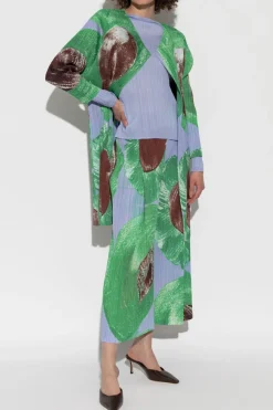 Pleats Please Issey Miyake MULTIKOLOR Plisowane spodnie