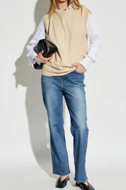Rag & Bone NIEBIESKI Jeansy z nogawkami o prostym kroju