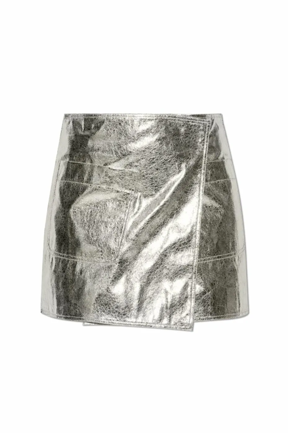 Rag & Bone SREBRNY Spódnica `Kryla`