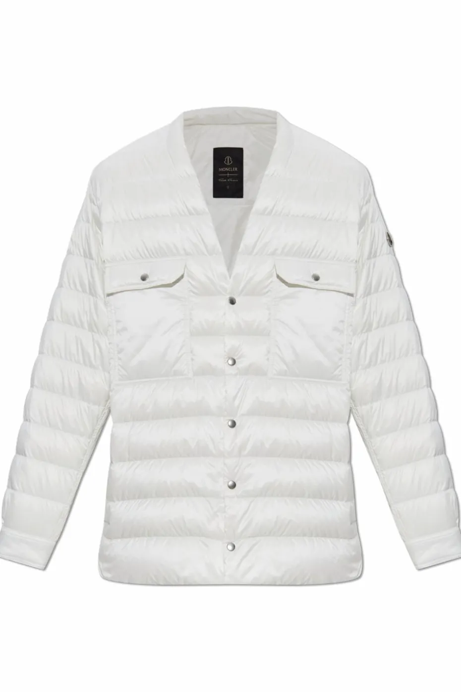 Rick Owens BIAŁY Rick Owens x Moncler