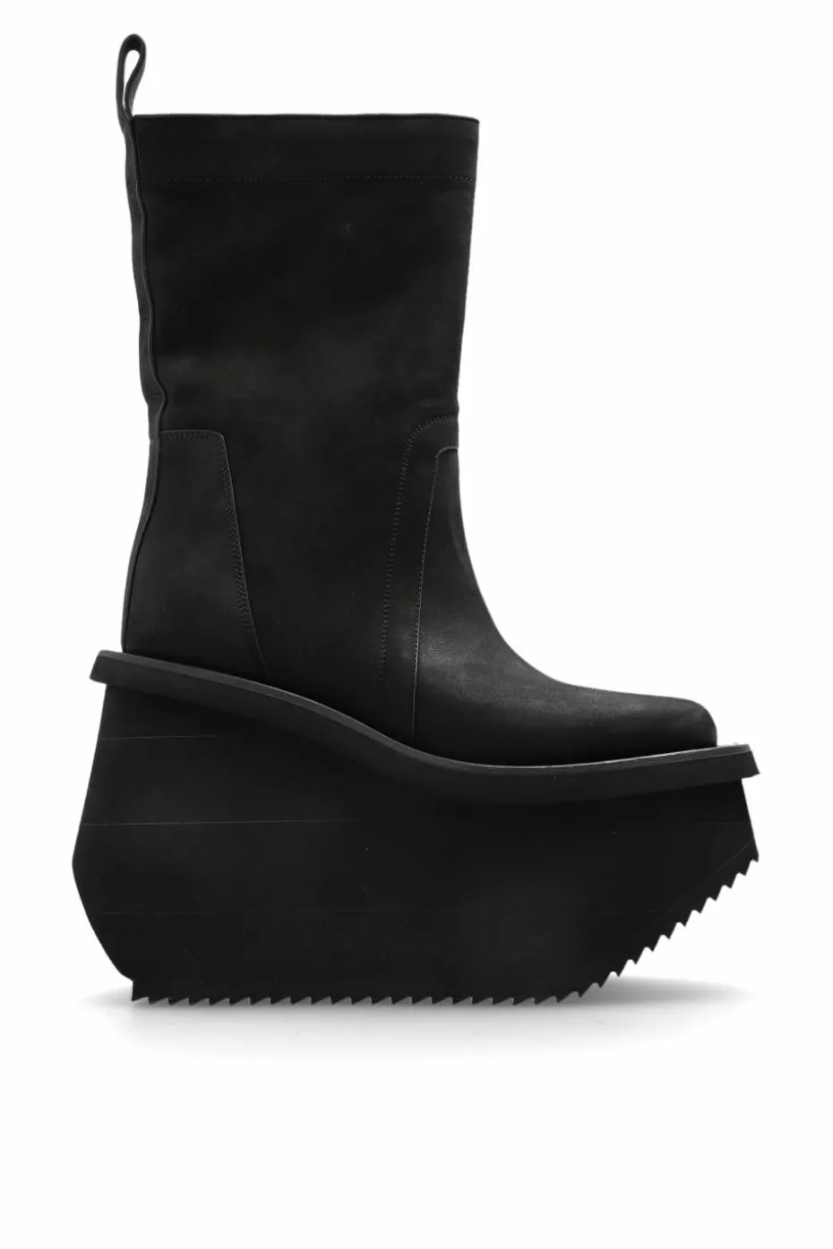 Rick Owens CZARNY Buty na platformie