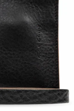 Rick Owens CZARNY Skórzana saszetka na pasku