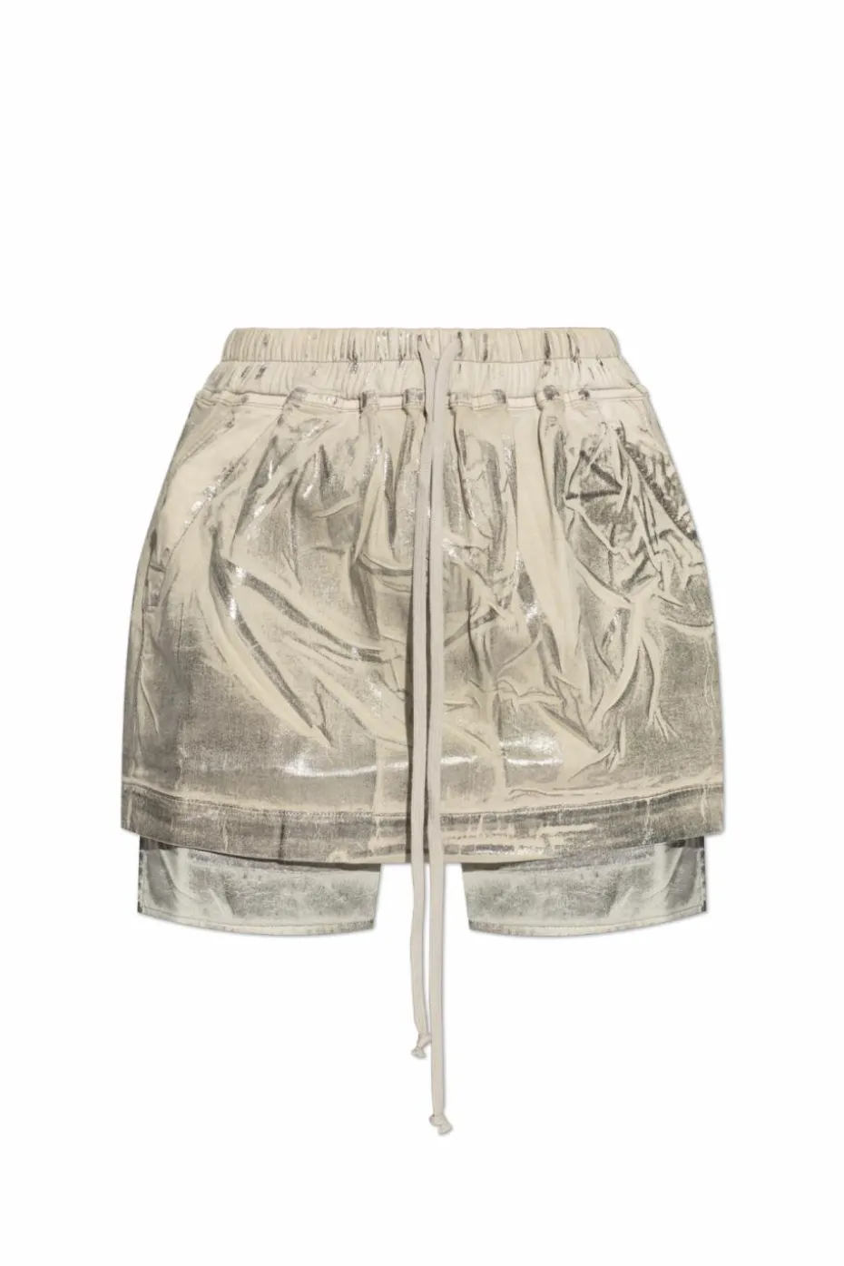 Rick Owens DRKSHDW ZŁOTY Spódnica `Fog`