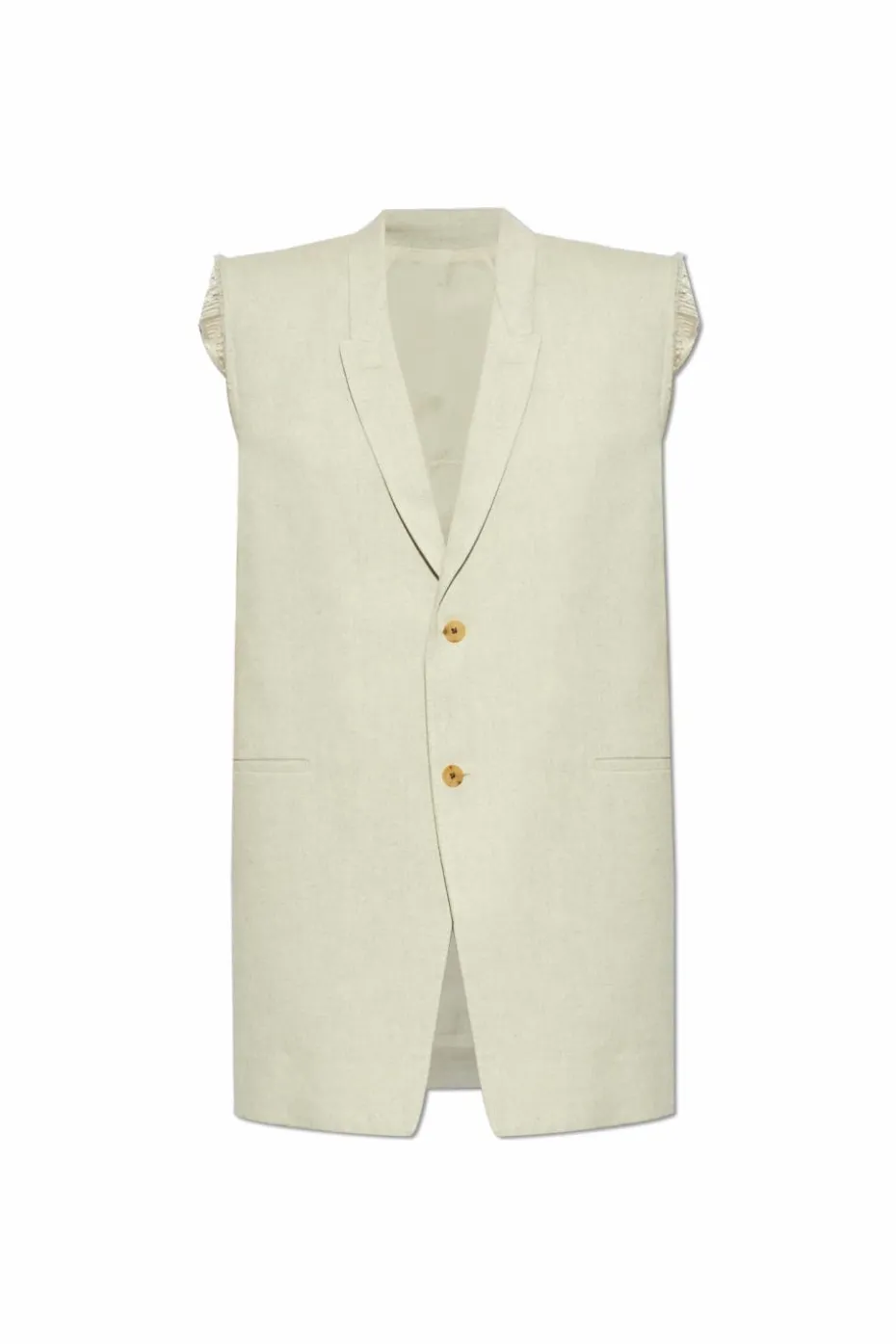 Rick Owens kremowy Marynarka `Dirt Tailored SL`