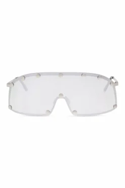 Rick Owens SREBRNY Okulary przeciwsłoneczne
