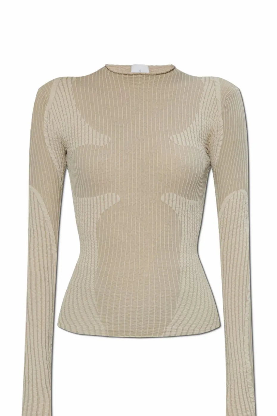 ROA beżowy Top `Wavy Long`