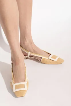 Roger Vivier beżowy Buty na obcasie