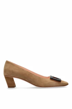 Roger Vivier beżowy Buty na obcasie `Turtle Vivier`