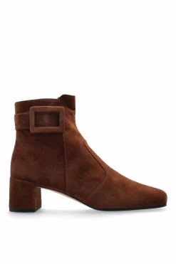 Roger Vivier BRĄZOWY Botki `Tres Vivier`
