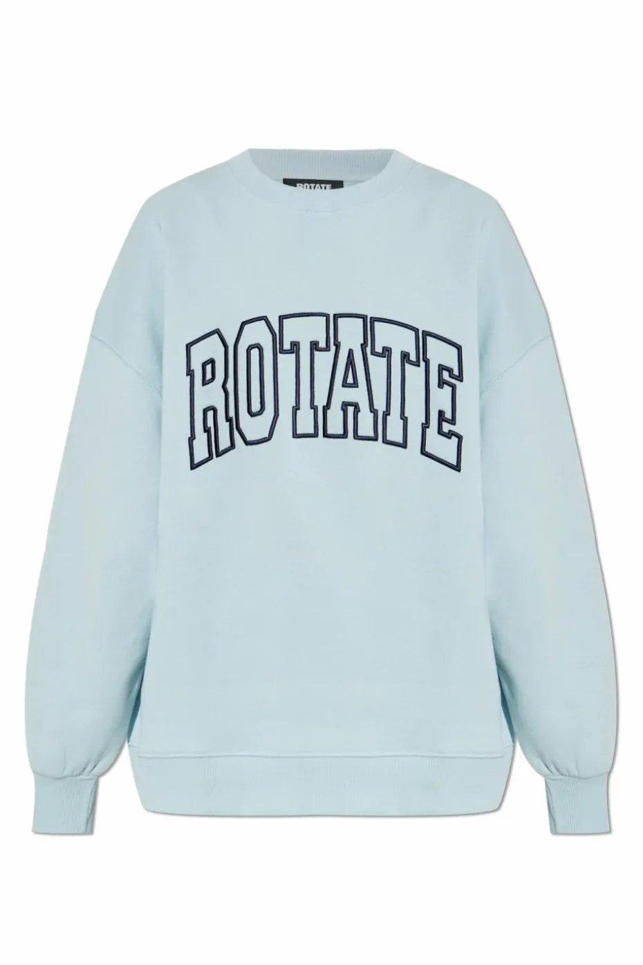 ROTATE jasnoniebieski Bluza z logo
