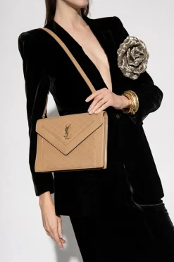 Saint Laurent beżowy Torba na ramię ‘Gaby’