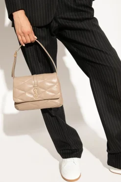 Saint Laurent beżowy Torba na ramię ‘Le 5 a 7’