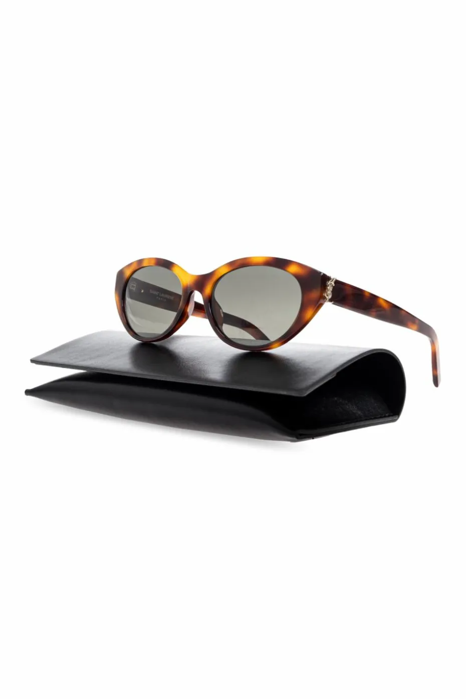 Saint Laurent BRĄZOWY Okulary przeciwsłoneczne `SL M148`