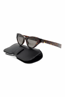 Saint Laurent BRĄZOWY Okulary przeciwsłoneczne `SL M144`