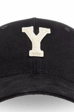 Saint Laurent CZARNY Czapka z daszkiem