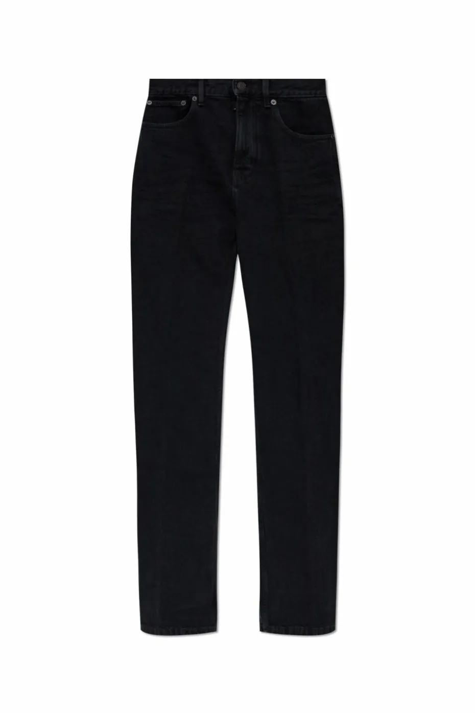 Saint Laurent CZARNY Jeans z lekko zwężanymi nogawkami