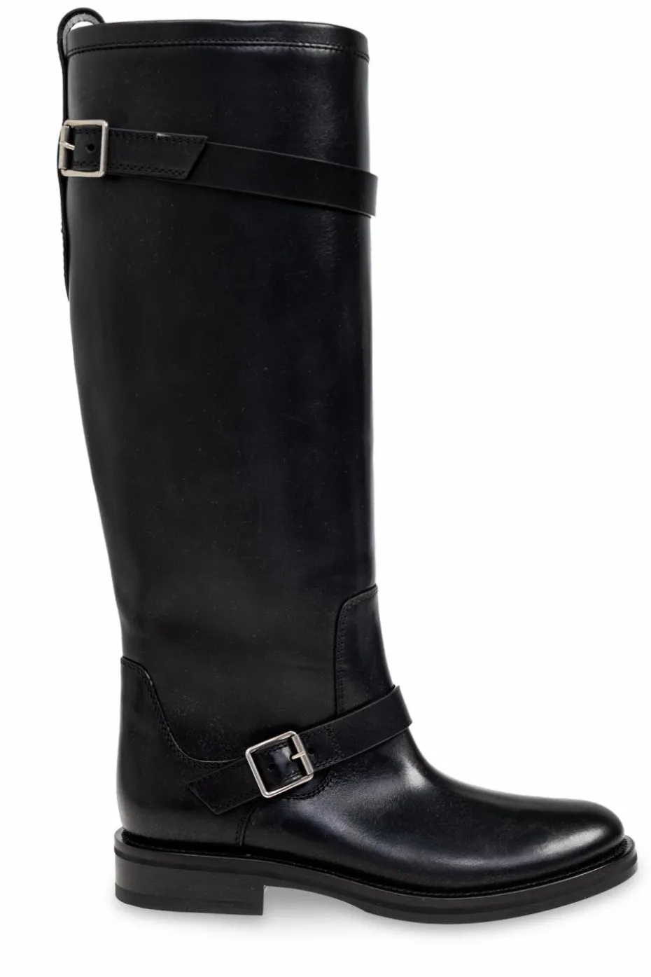 Saint Laurent CZARNY Kozaki `River`