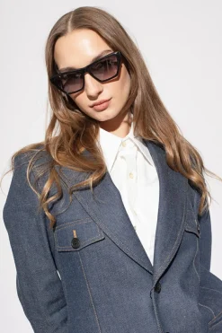 Saint Laurent CZARNY Okulary przeciwsłoneczne ‘SL M103’